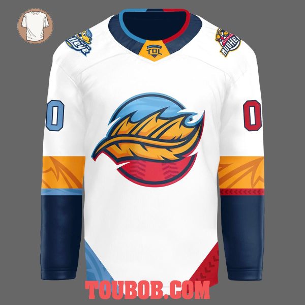 Toledo Walleye x Fins & Feathers Personalized Hockey Jersey